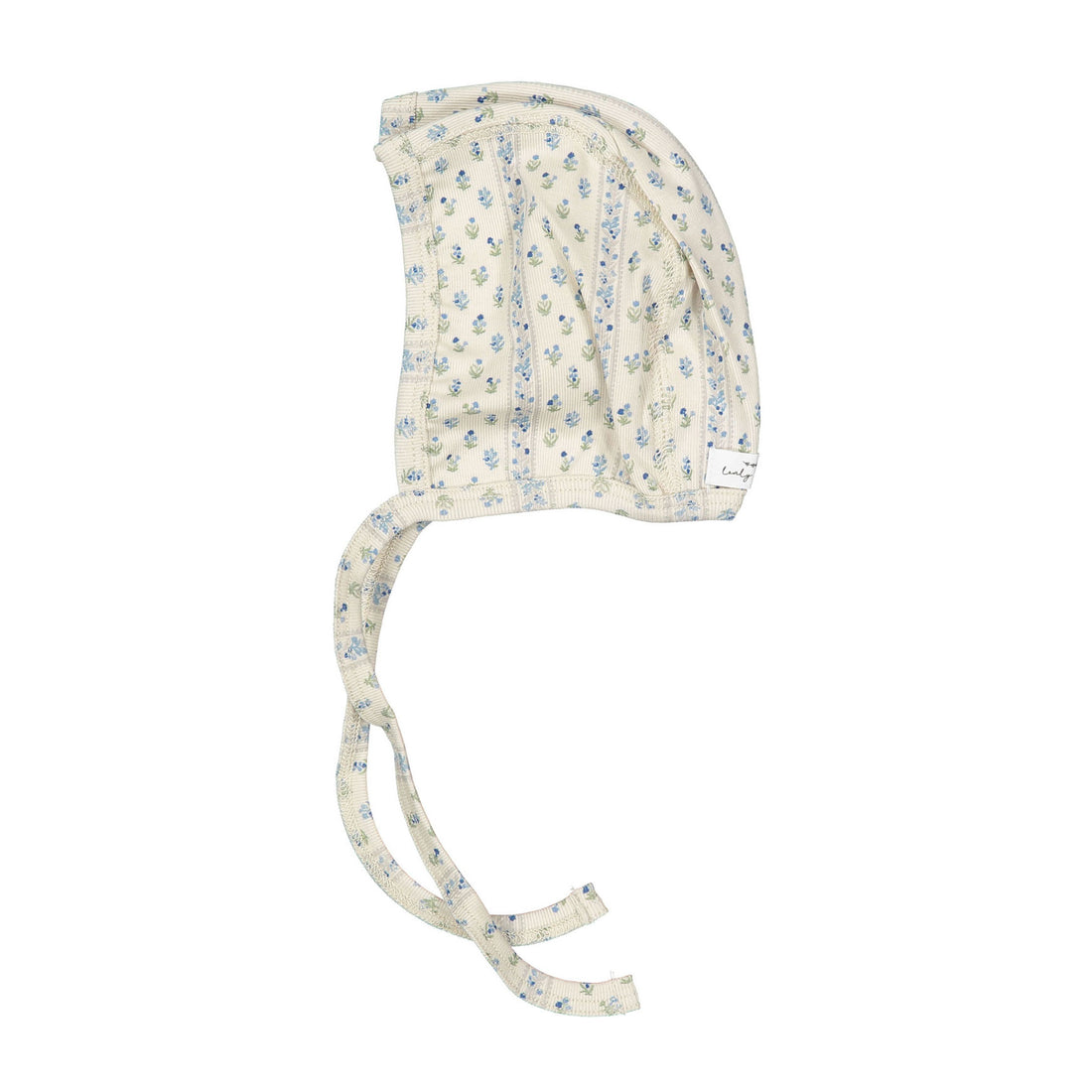 Lovely Littles The Printed Bonnet - Lux Blue