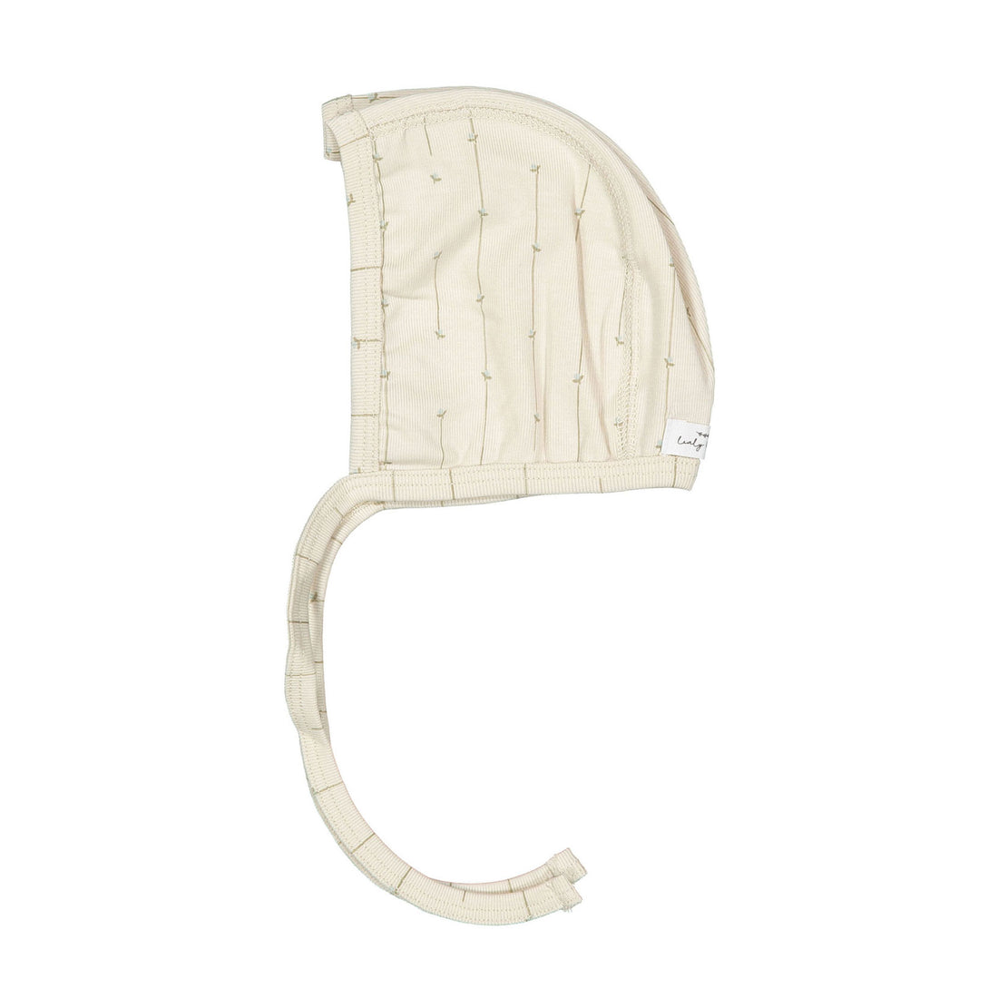 Lovely Littles The Printed Bonnet - Emery Slate