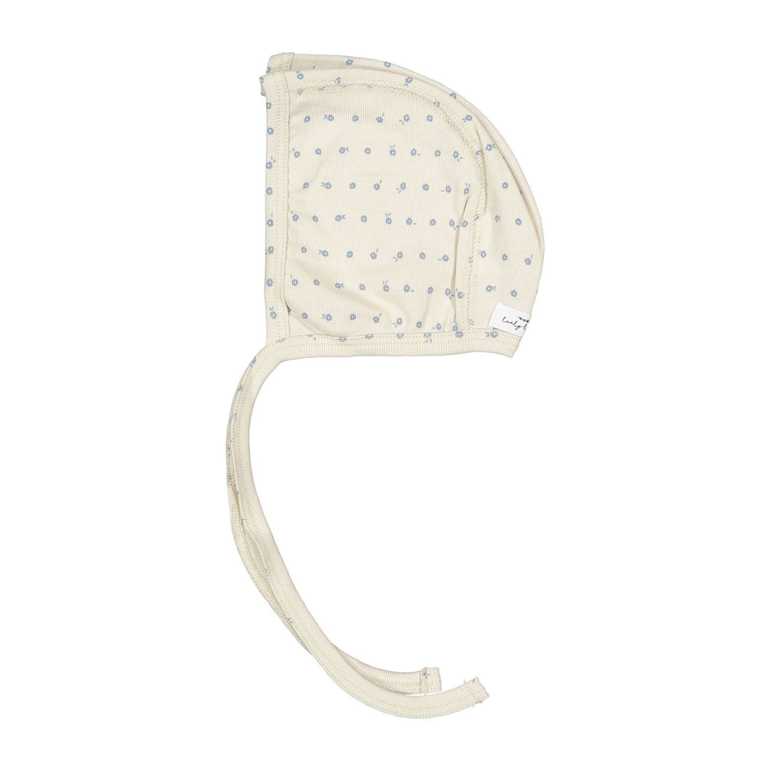 Lovely Littles The Printed Bonnet - Mia Blue