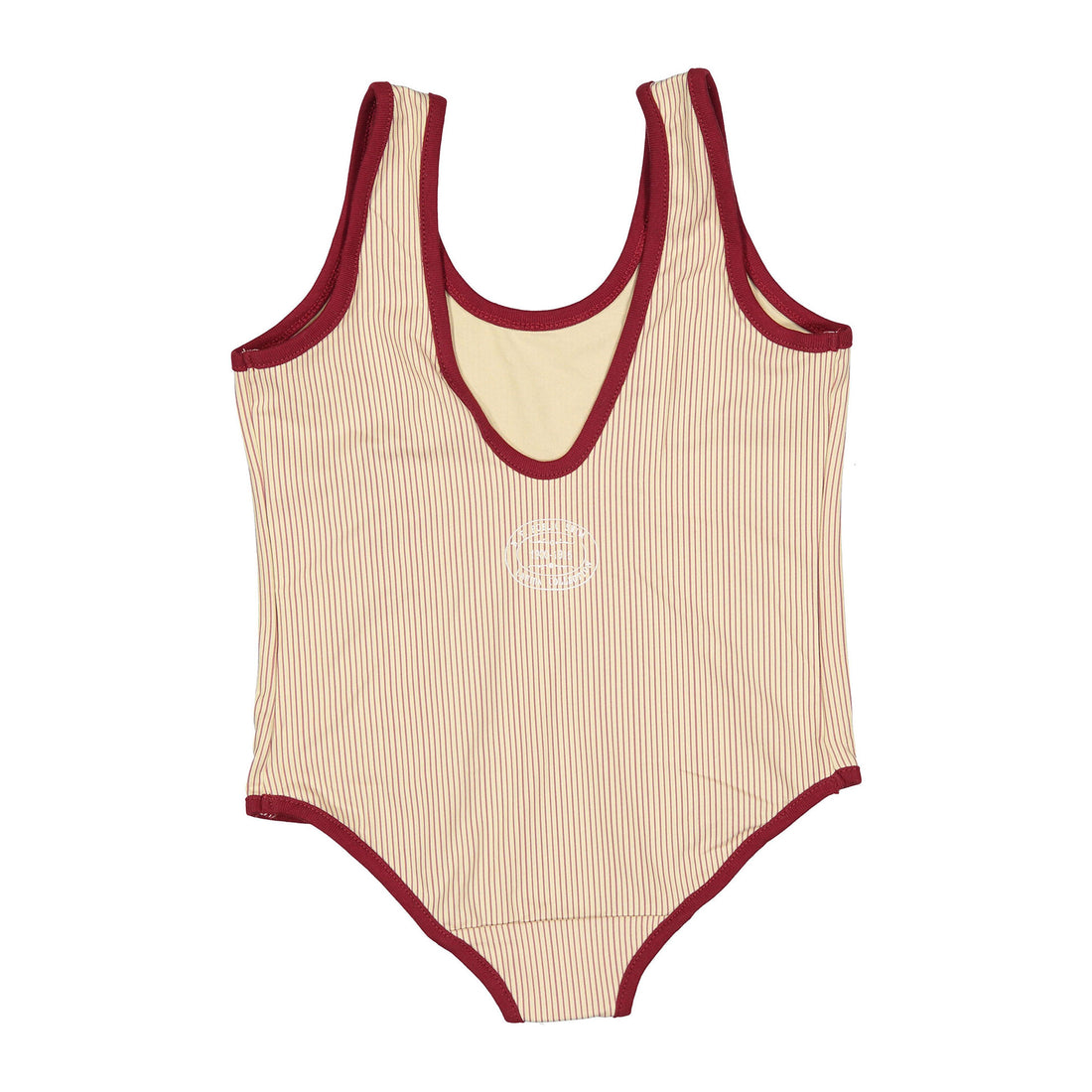L by Ladida Red Striped Swimsuit