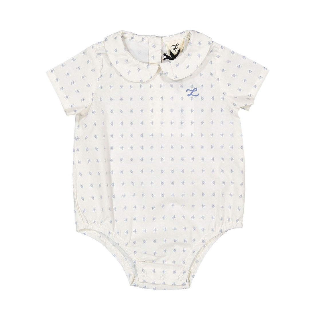L by Ladida Tic Tac Collar Onesie