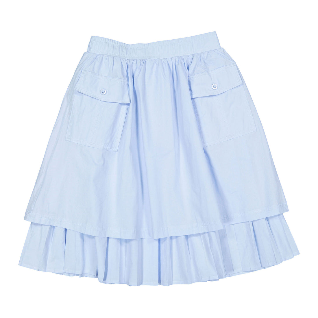 Darlin Blue Bottom Pleat Skirt