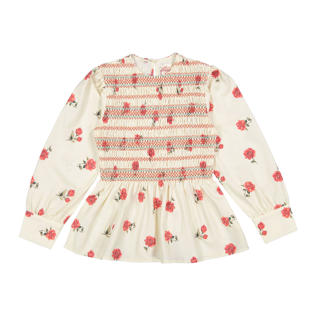Clubhouse Floral Smocked Top