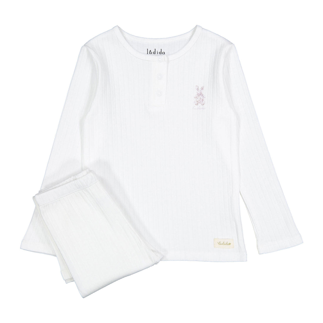 Ladida Layette Rose Bunny Pajamas