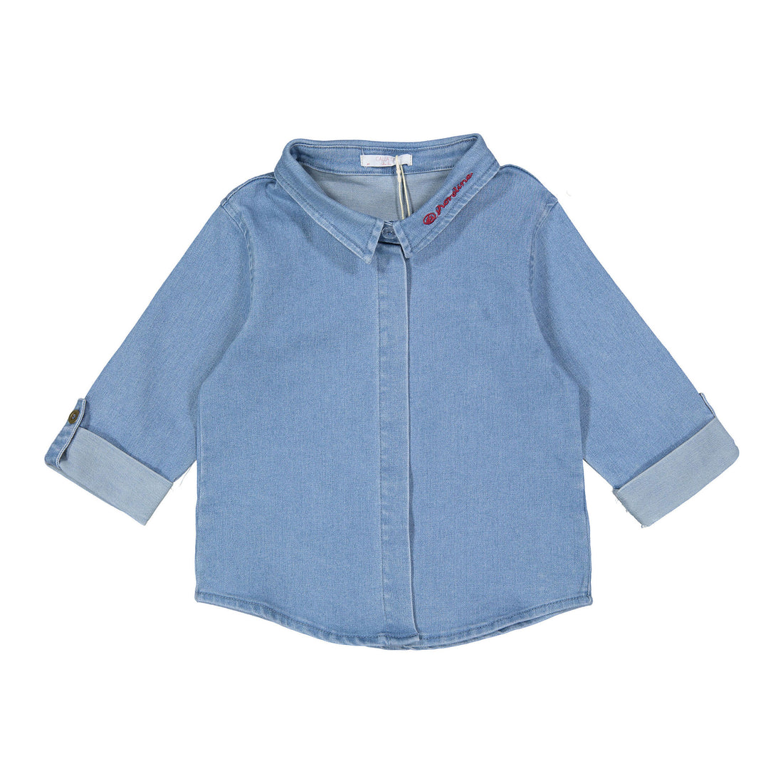 Calla Lili  Blue Denim Nautical Shirt