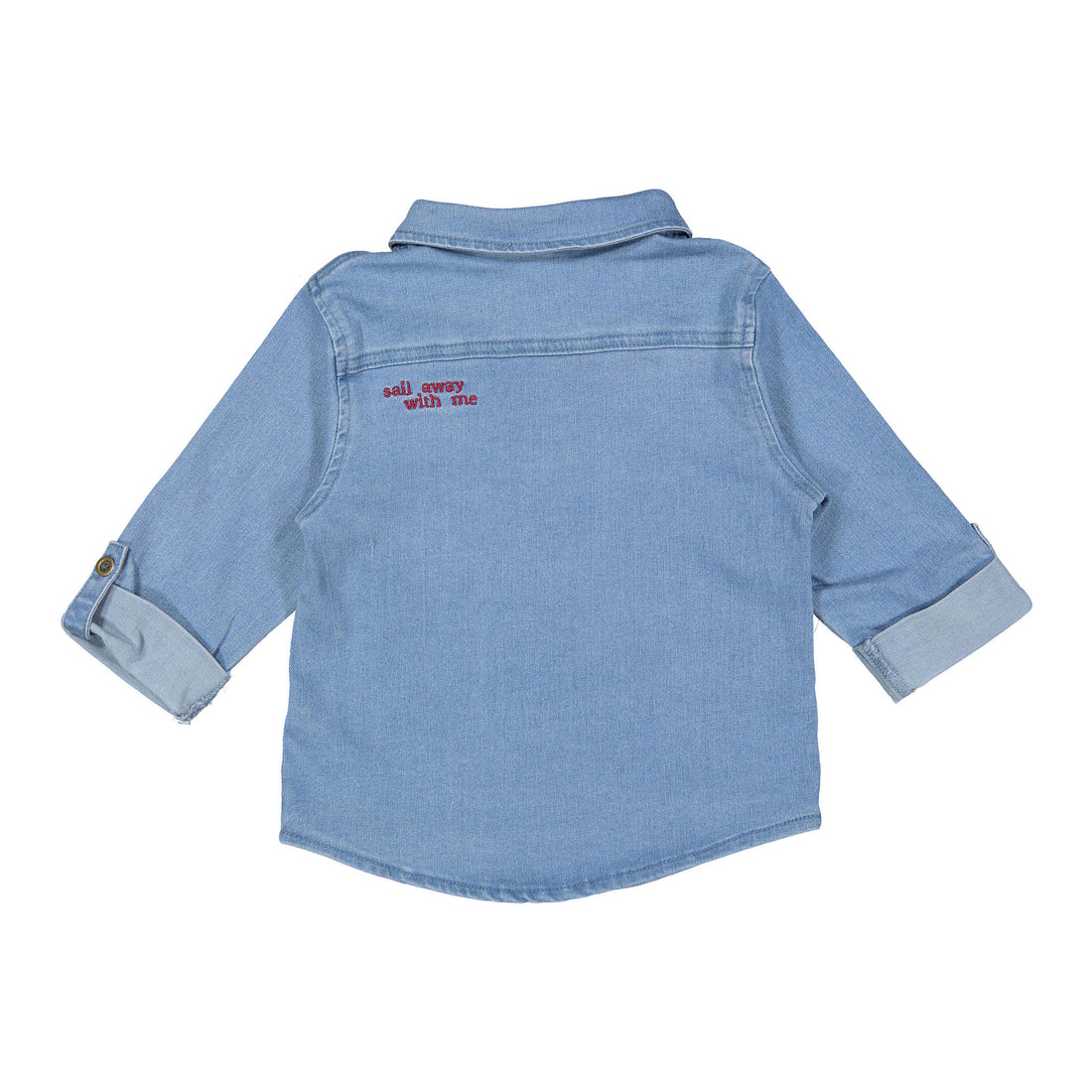 Calla Lili  Blue Denim Nautical Shirt