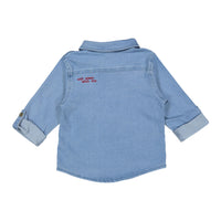 Calla Lili  Blue Denim Nautical Shirt