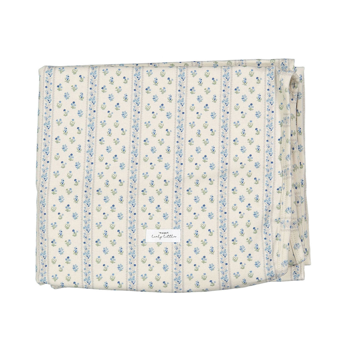 Lovely Littles The Printed Blanket - Lux Blue
