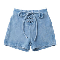 Calla Lili  Denim Blue Nautical Bermudas