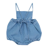 Calla Lili  Denim Blue Nautical Romper