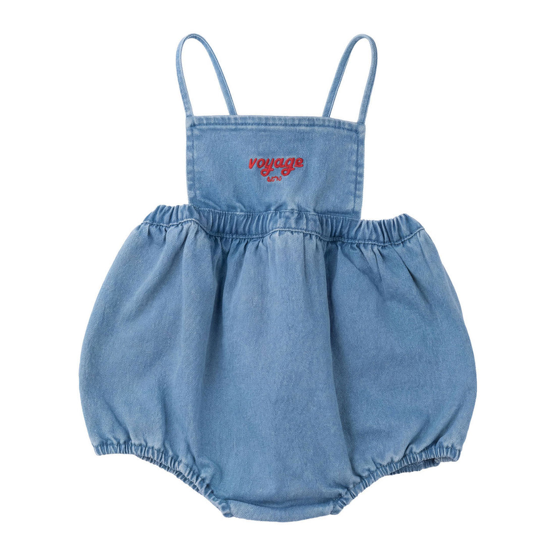 Calla Lili  Denim Blue Nautical Romper