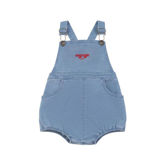 Calla Lili  Denim Blue Nautical Romper