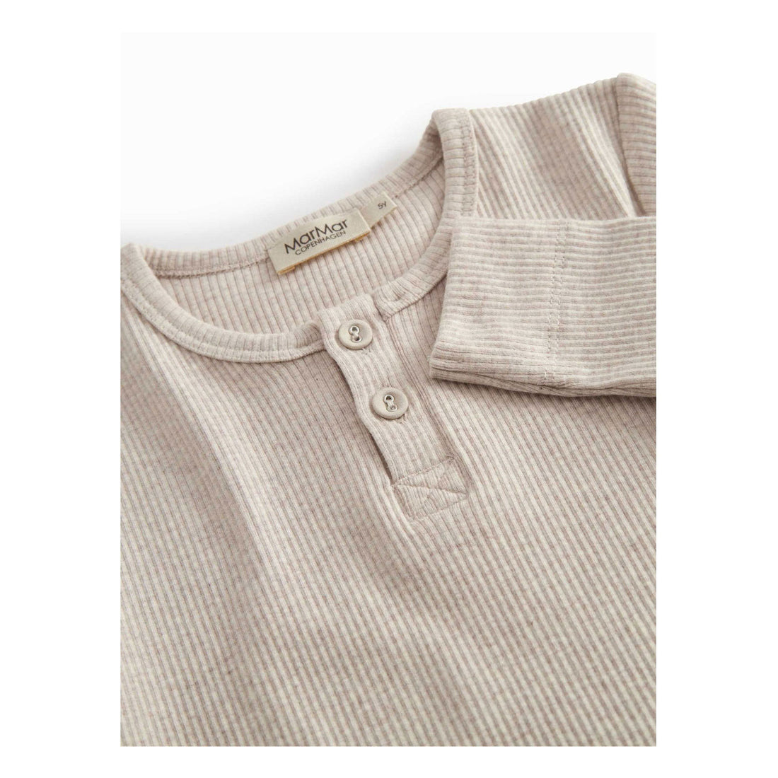 MarMar Copenhagen  Light Beige Mel LS Tee