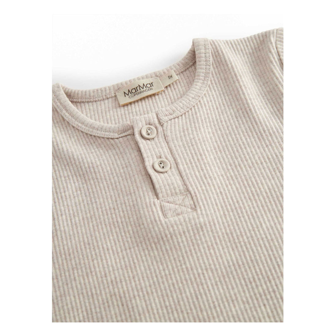 MarMar Copenhagen  Light Beige Mel SS Tee