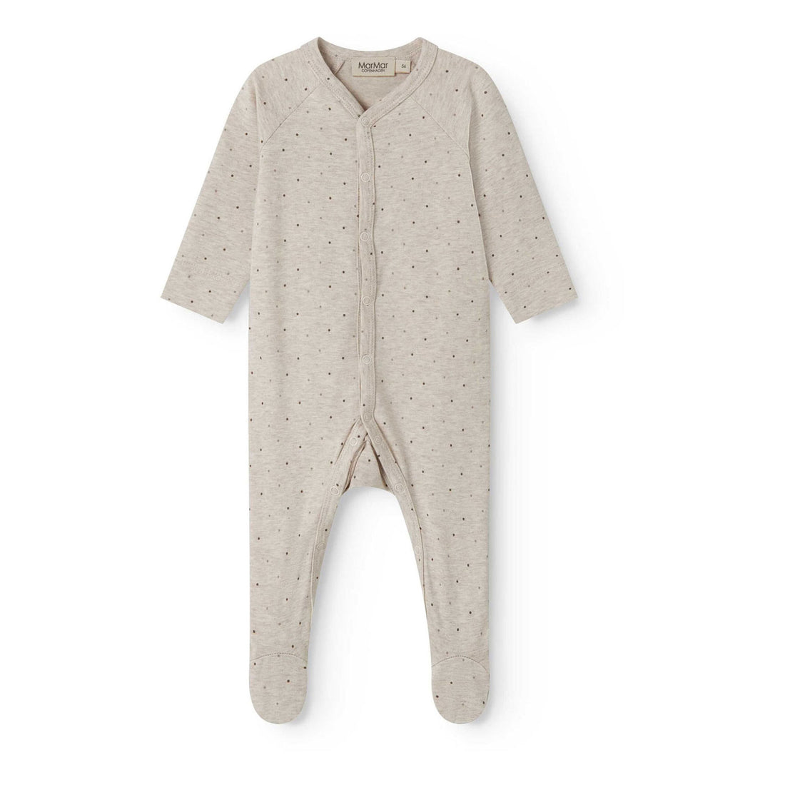 MarMar Copenhagen  Beige Mel Dot Renas Footie