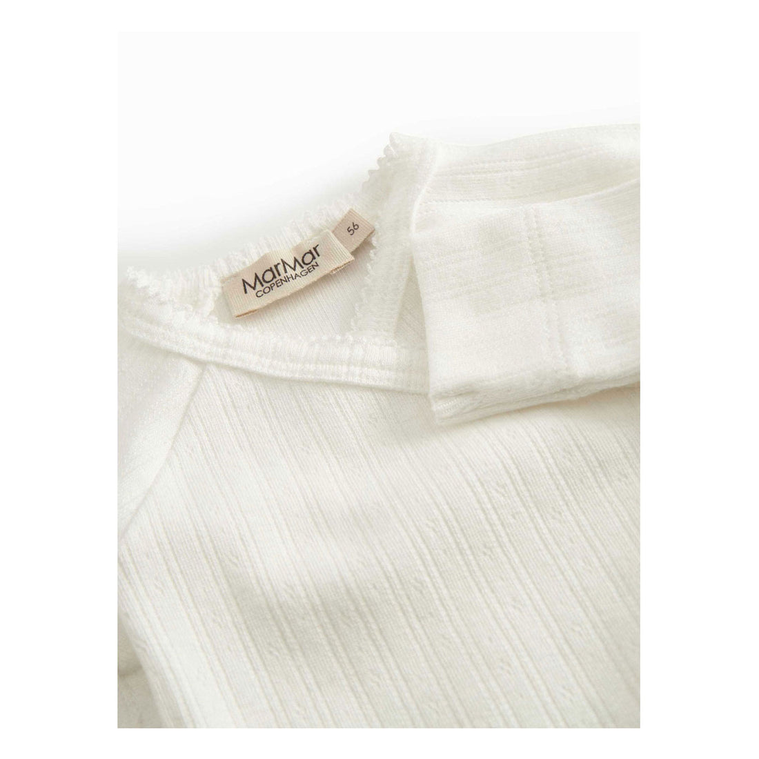 MarMar Copenhagen  Gentle White Tut Wrap LS Tee