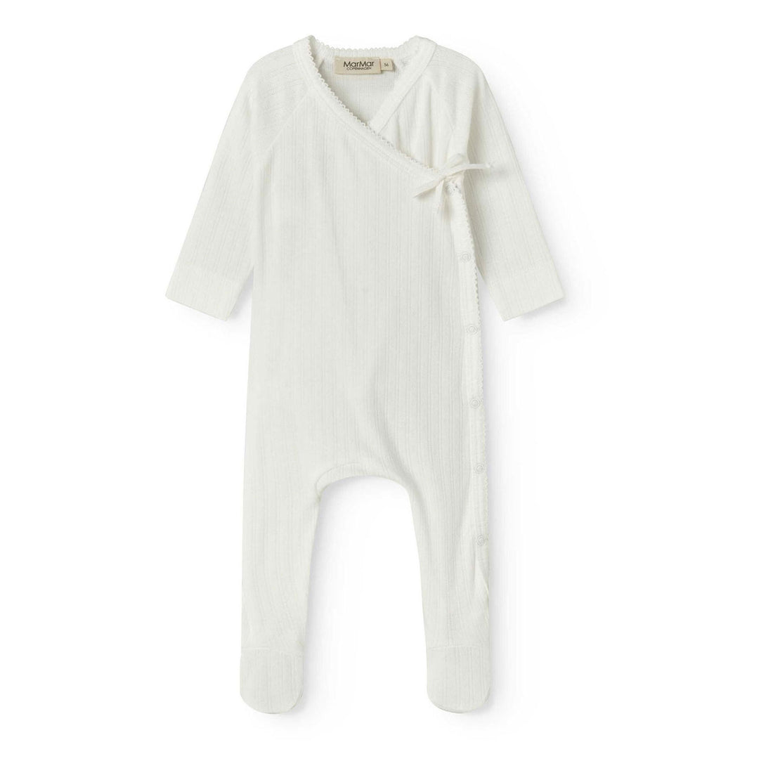 MarMar Copenhagen  Gentle White Rubetta Footie
