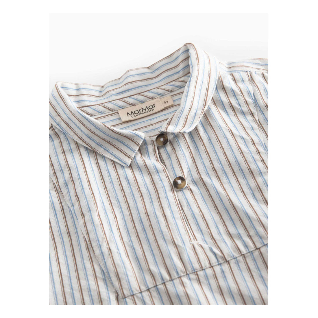 MarMar Copenhagen  Blue Iris Stripe Tovas Shirt