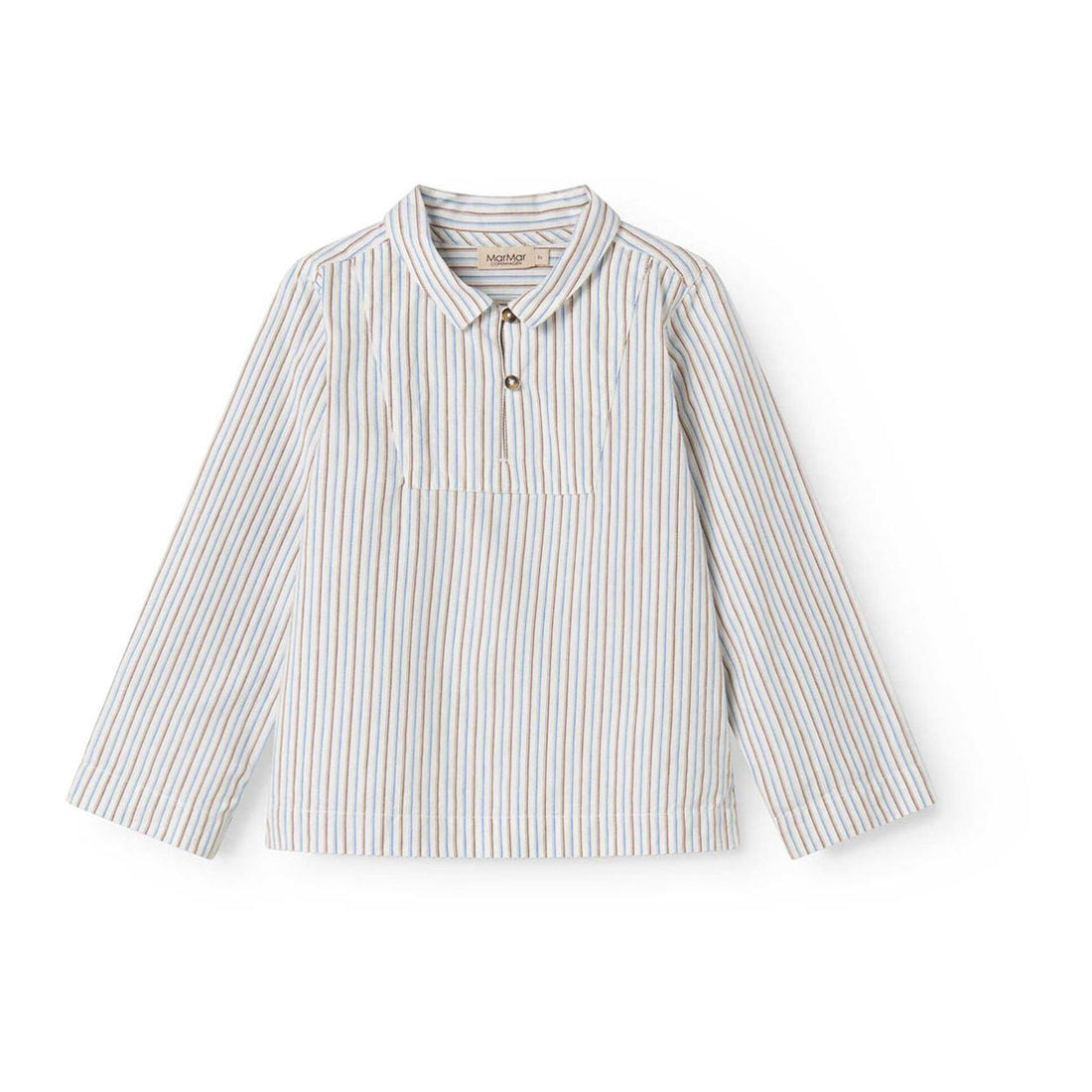 MarMar Copenhagen  Blue Iris Stripe Tovas Shirt