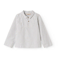 MarMar Copenhagen  Blue Iris Stripe Tovas Shirt