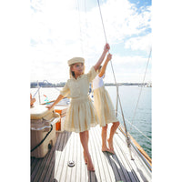 Calla Lili  Yellow Linen Skirt