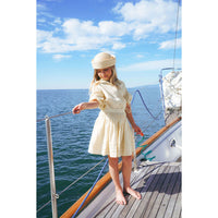 Calla Lili  Yellow Linen Skirt