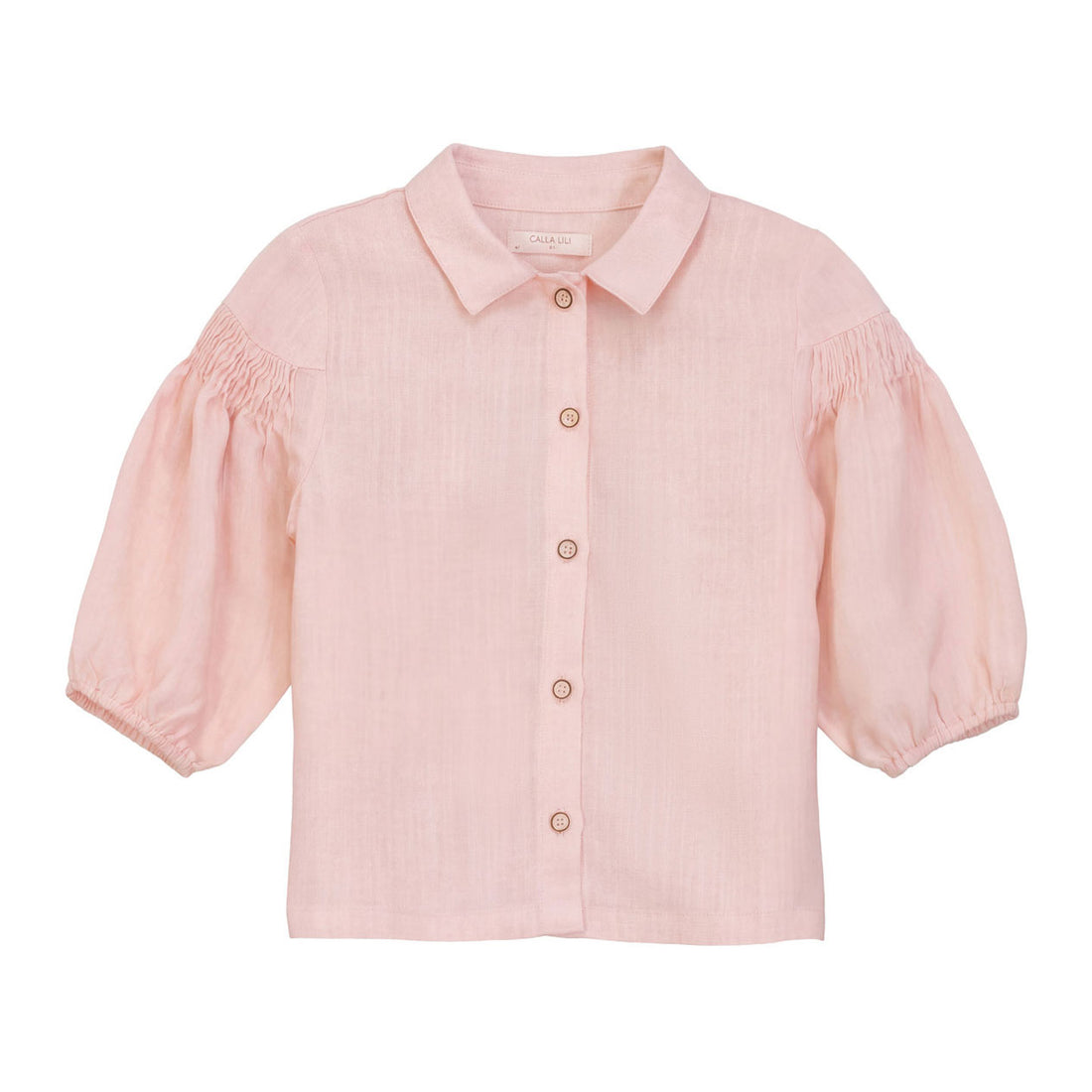 Calla Lili  Pink Collar Shirt