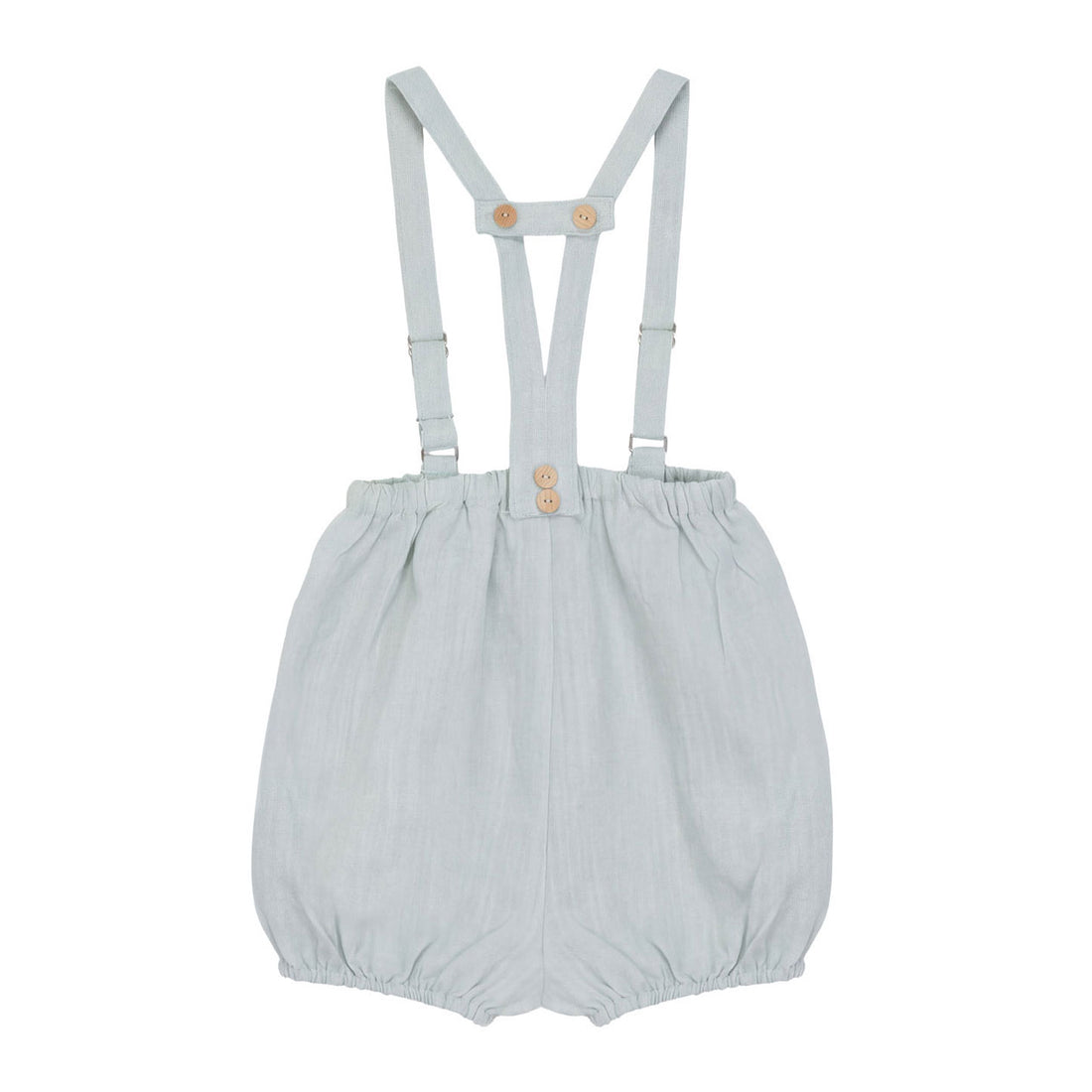Calla Lili  Blue Sage Linen Romper