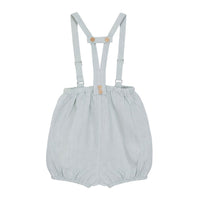 Calla Lili  Blue Sage Linen Romper