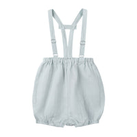 Calla Lili  Blue Sage Linen Romper