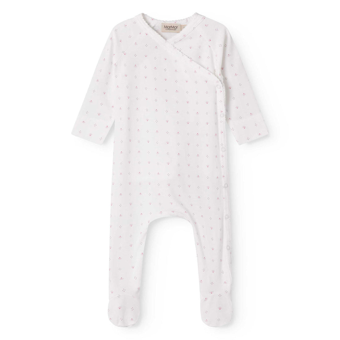 MarMar Copenhagen  Tiny Tulip Rubello Footie