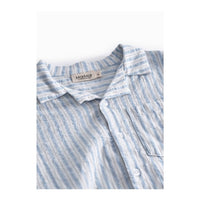 MarMar Copenhagen  Surf Blue Stripe Tage Shirt