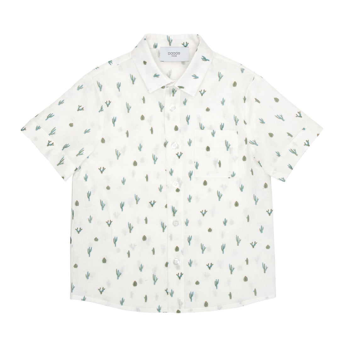 Paade Mode White Asher Linen Shirt