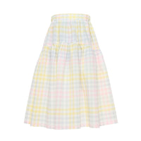 Paade Mode Pastel Checks Marisa Long Skirt