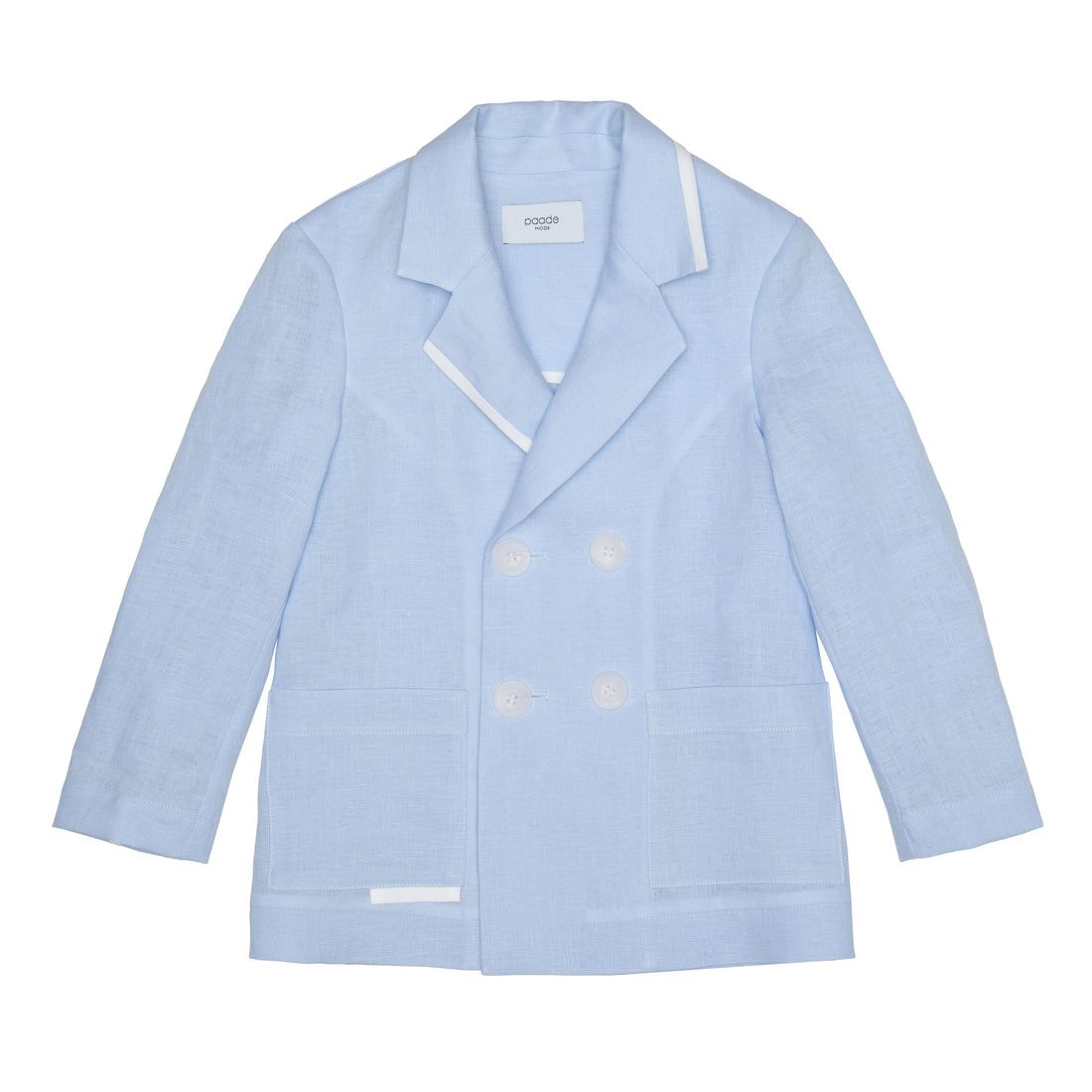 Paade Mode Blue Double Breasted Aria Jacket