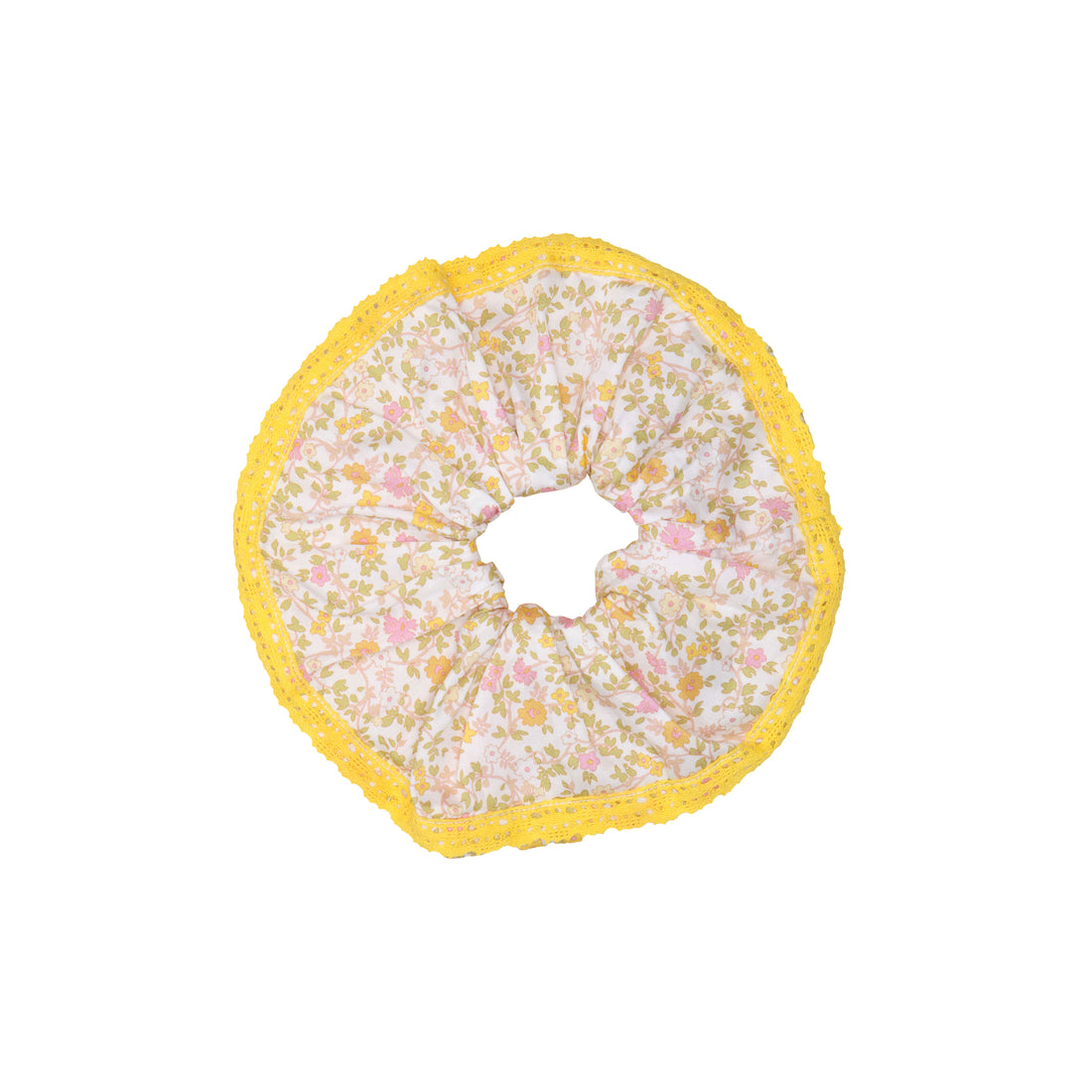 Paade Mode Yellow Mia Scrunchie
