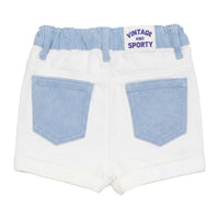 Calla Lili  White Golf Bermudas