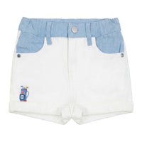 Calla Lili  White Golf Bermudas