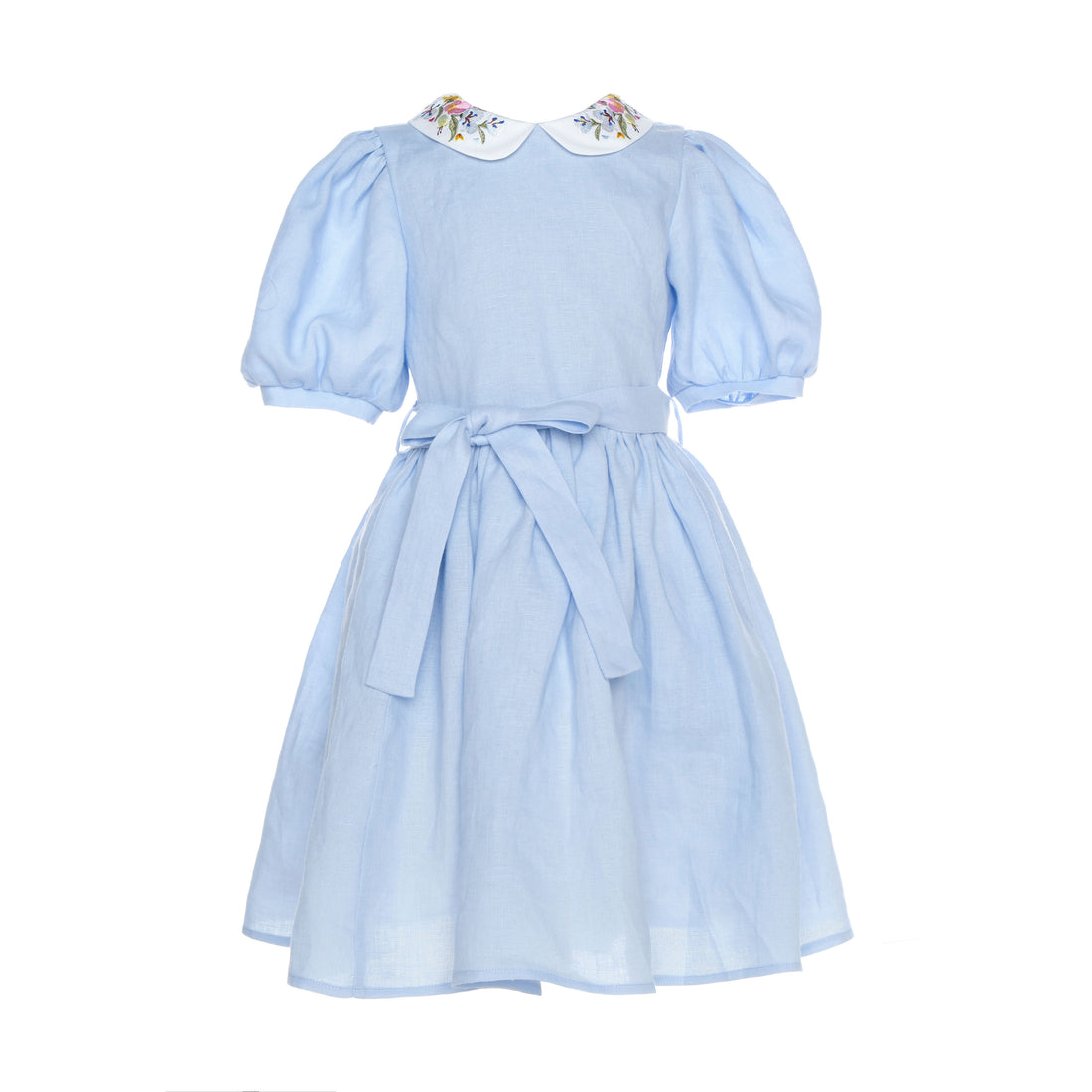 Paade Mode Blue Linen Aria Dress
