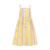 Paade Mode Yellow Stripe Harper Strap Dress