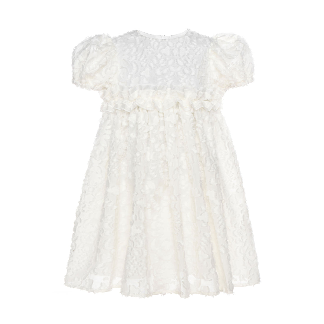 Paade Mode White Chiffon Clara Dress