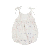 Calla Lili  White Golf Romper