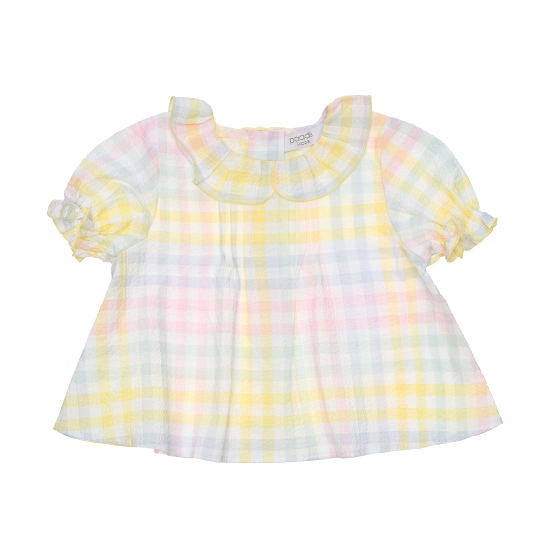Paade Mode Pasterl Checks Marisa Baby Blouse