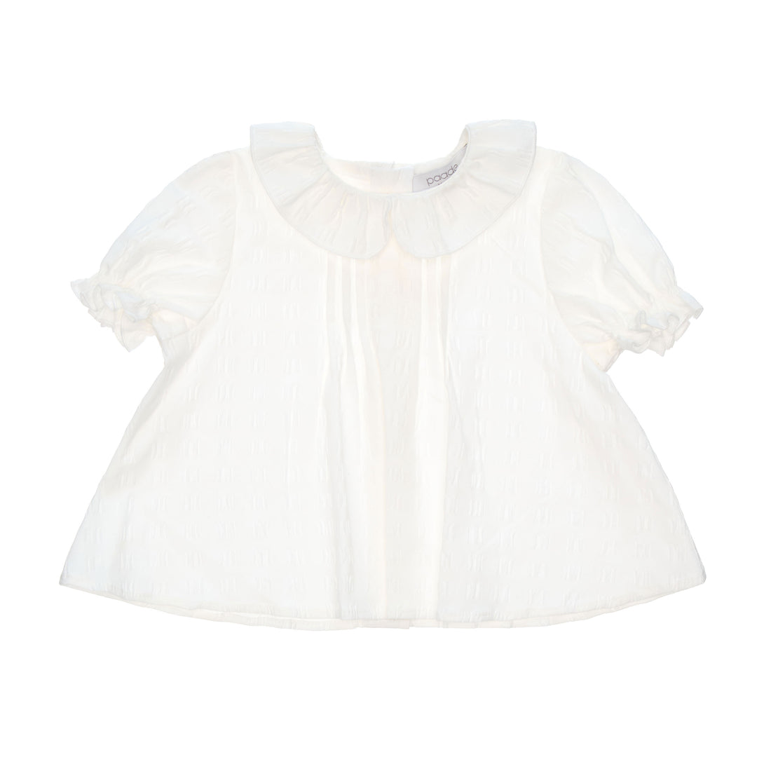 Paade Mode White Iris Baby Blouse