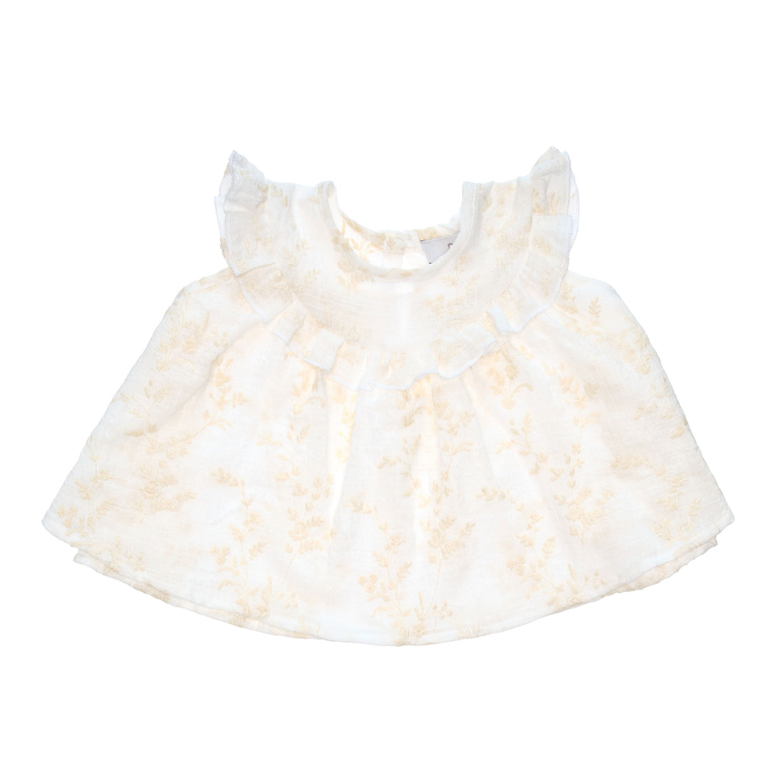 Paade Mode White Millie Baby Top