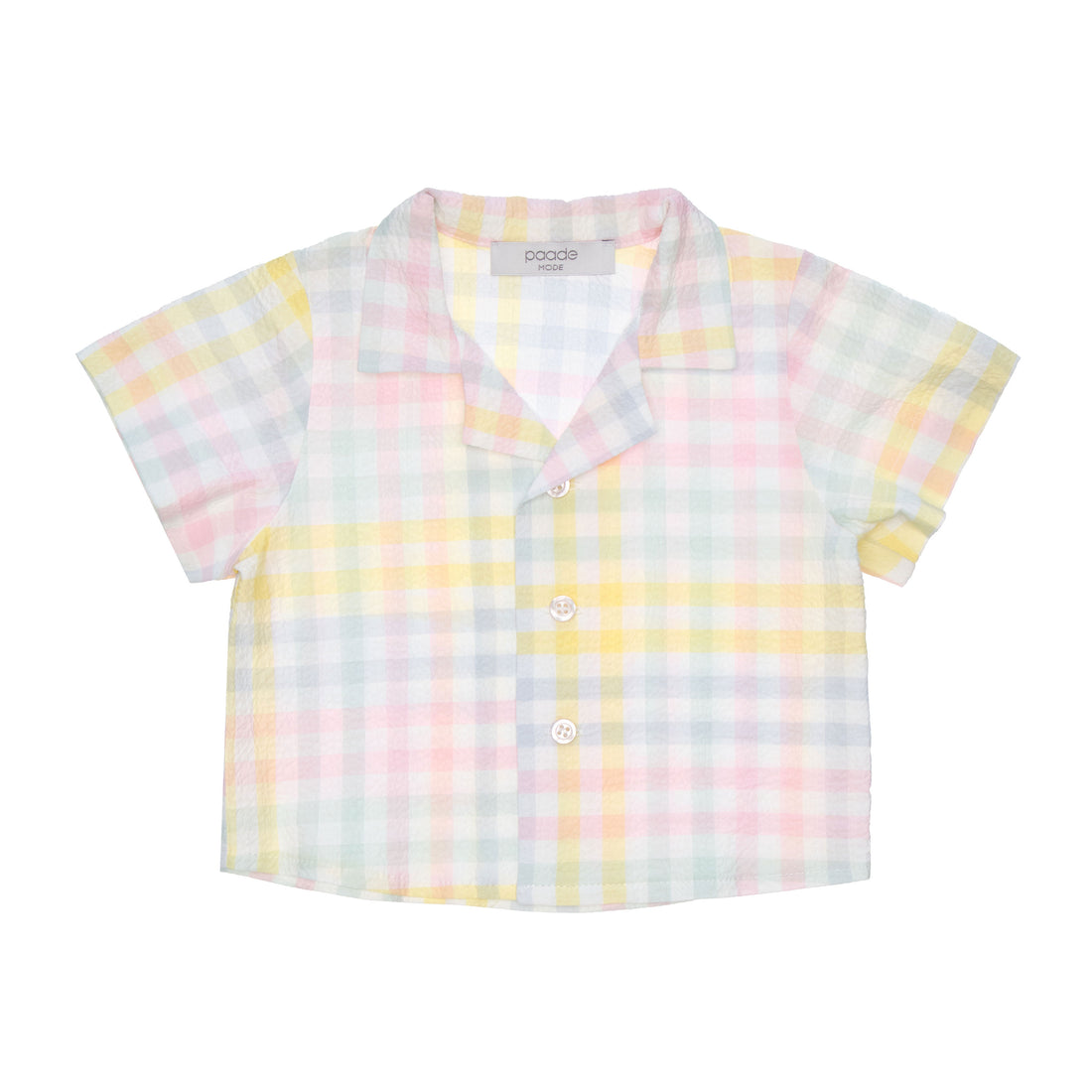 Paade Mode Pastel Checks Marisa Baby Shirt