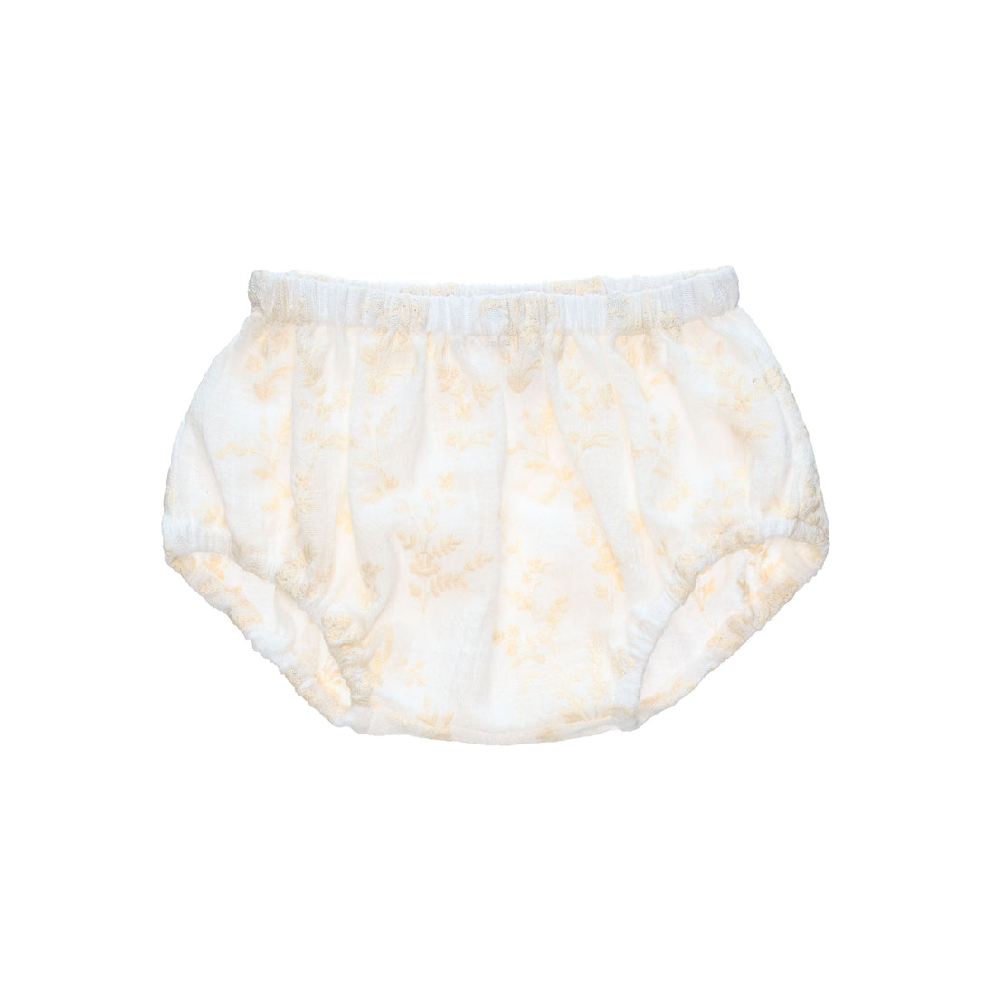 Paade Mode White Cotton Millie Bloomer