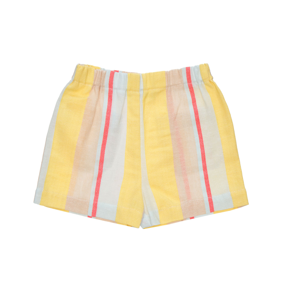 Paade Mode Yellow Stripe Harper Baby Shorts