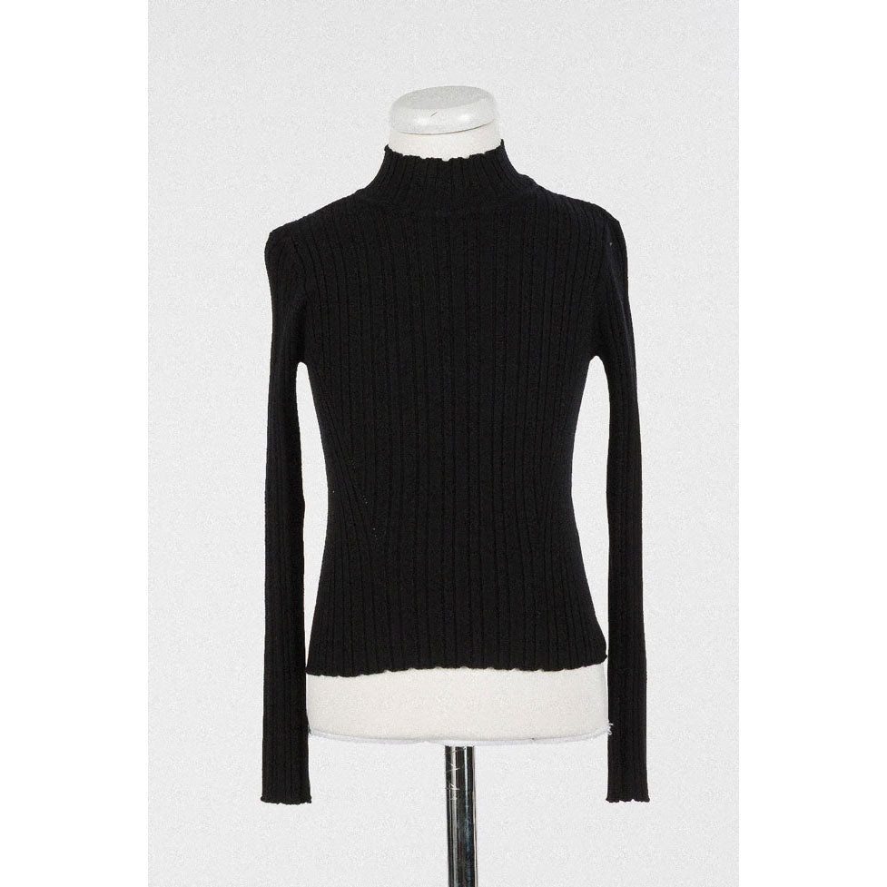 Twinset Black Knit Turtleneck