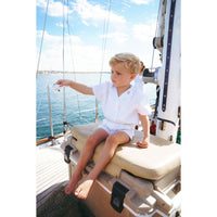 Calla Lili  White/Sand Bermuda Shorts